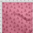 thumbnail image 3 of oneOone Polyester Lycra Fabric Branch & Owl Block Printed Craft Fabric BTY 56 Inch Wide, 3 of 4
