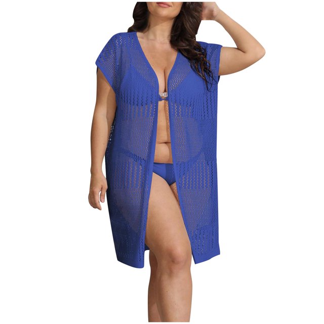 Birdeem Kimono Cardigan Fluide pour Femmes, Robe Aguichant Ouverte à l'Avant, Blouse Unie à Manches Longues, Robe Longue Ample