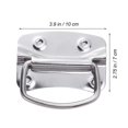 thumbnail image 2 of Kovo 2 Pcs Poignées en Acier Inoxydable Poignées de Coffre Robustes pour Boîte à Outils Porte, 2 of 5