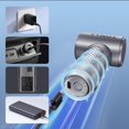 thumbnail image 4 of TyNox Electric Air Duster Kit, 3 Gears and Turbo Mode Dual Purpose Compressed Air Duster, Mini Vacuum Cleaner for Computer, Car, Keyboard and Home &, 4 of 7