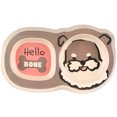 thumbnail image 1 of Dog Feeder Cute Cartoon Pattern Non Slip Double Cat Bowls Water Bowls for Pets, 1 of 4