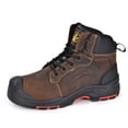 thumbnail image 1 of SAFETOE Safety Boots for Men Composite Toe Work Boots Lightweight Cow Leather Puncture Proof Slip On Work Boots Wide Fit, 1 of 7