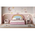 thumbnail image 4 of Soft Velvet Mattress & Storage Drawer - Rainbow Decor|77.5"L X 55.5"W X 47"H, 4 of 11