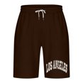 thumbnail image 4 of Diufon Men's Athletic Shorts Drawstring Waisted Outdoor Sport Shorts Spring Summer Hiking Shorts with Pockets, 4 of 4