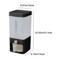 thumbnail image 3 of Vaidha Rice Dispenser Large Grain Container Storage With Lid Measuring Cylinder Household Cereal Dispenser Bucket For Kitchen Soybean Corn, 3 of 8
