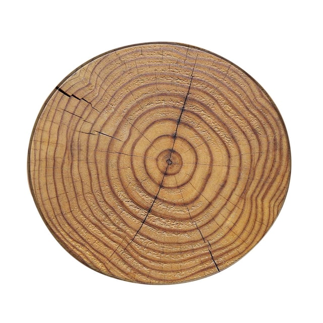 Tapis de Salon Rond à Grain de Bois pour Enfants, Tapis de Sol pour la Maison, Tapis de Jeu, Tapis de Yoga pour Salon, Rond, Design Rond