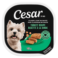 thumbnail image 1 of Cesar Classic Loaf in Sauce Turkey Recipe Soft Wet Dog Food, 1 of 9