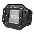 thumbnail image 1 of Hella 357204021 Valuefit Cube 6 Led Flood Light (Support Flush), 1 of 4