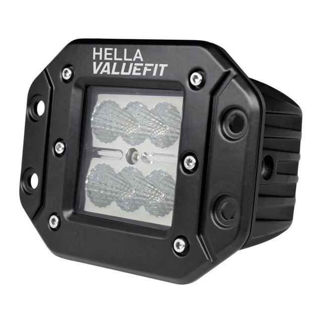 Hella 357204021 Valuefit Cube 6 Led Flood Light (Support Flush)
