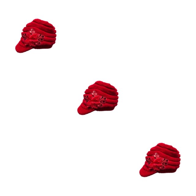 Wweixi Warm Up In Style With Fashionable Wool Cap For Cold Weather Knitted Hats Knitted Caps Funny Hat Wool Hat Ear Protectors red 3Set