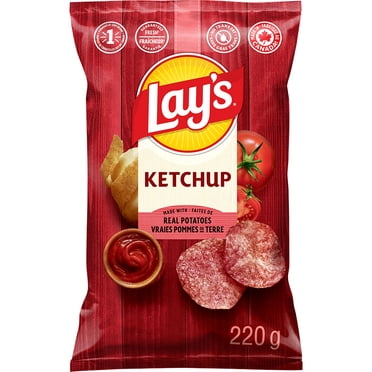 Lay’s croustilles assaisonnées Ketchup