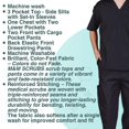 thumbnail image 2 of M&M SCRUBS Men's Scrub Set Medical Scrub Top and Pants, 2 of 6