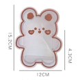 thumbnail image 2 of Transparent Pen Container Multifunctional Cute Cartoon Acrylic Makeup Brush Storage Case for Office Desk Makeup Table, 2 of 5