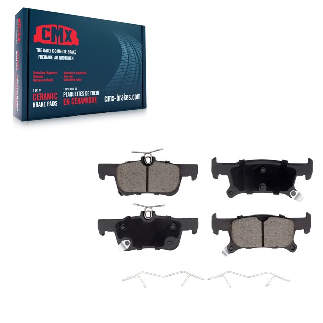 CMX Rear Ceramic Disc Brake Pads CMX-D2025 for Car 2016-2019 Buick Envision with 288mm Diameter Rotor