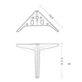 thumbnail image 4 of suyin Furniture Legs,Legs For Furniture Set Of 4,Sofa Legs Support Foot Hardware, 4 of 9