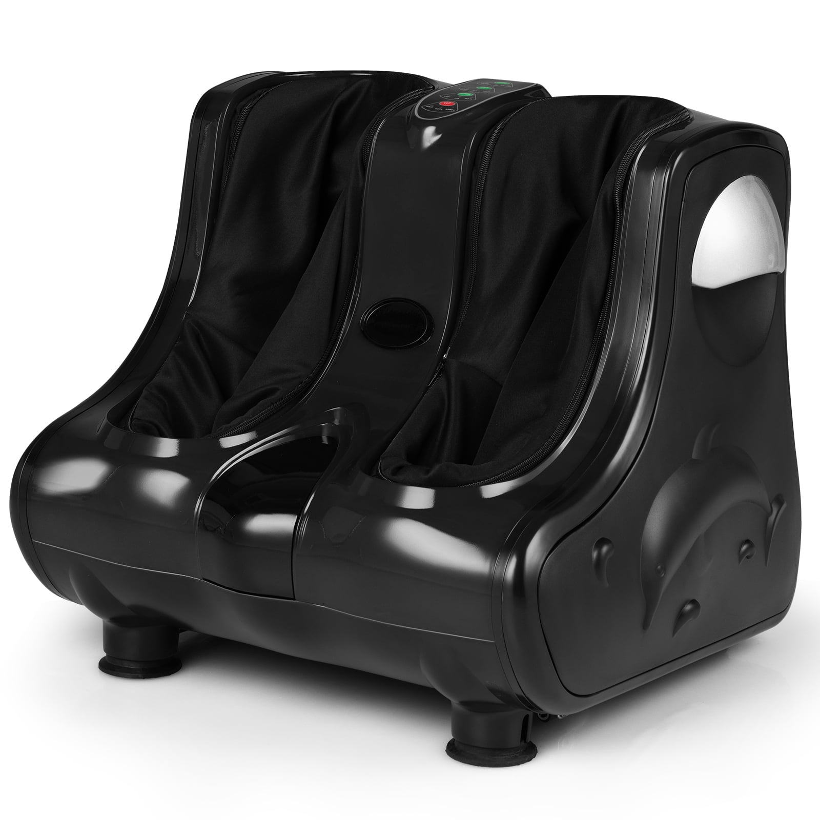 Costway Foot & Calf Massager with Heat Vibration Deep Kneading Shiatsu Foot Massage Machine