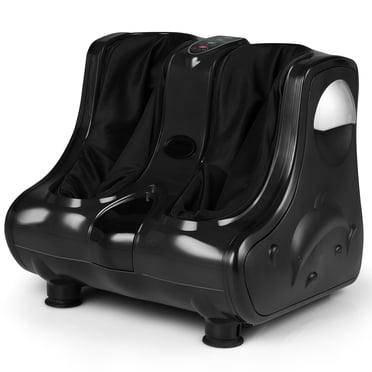 Costway Foot & Calf Massager with Heat Vibration Deep Kneading Shiatsu Foot Massage Machine