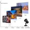 thumbnail image 4 of Christmas Snowflake LED Projector Lights, Rotating Snowfall Projection with Remote Control, Indoor Outdoor Snow Falling Projector Waterproof, White Snowfall Projector Lamp for Halloween Xmas Party, 4 of 9
