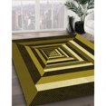 thumbnail image 3 of Ahgly Company Machine Washable Indoor Rectangle Transitional Caramel Brown Area Rugs, 7' x 10', 3 of 7