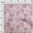 thumbnail image 2 of oneOone Polyester Lycra Light Pink Fabric Leaves Fabric For Sewing Printed Craft Fabric By The Yard 56 Inch Wide, 2 of 5