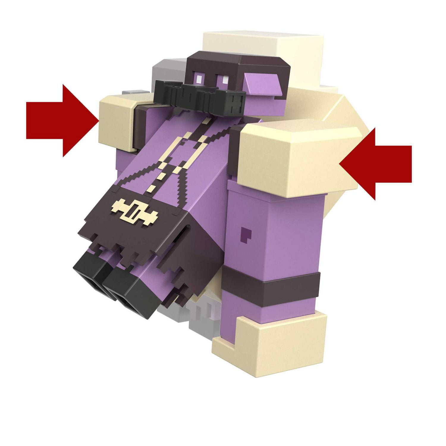 Minecraft-Legends-Coffret de 2 Pigmadillo vs. Skeleton figurines