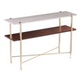 thumbnail image 1 of SEI Furniture Ardmillan Faux Marble Console Table with Storage, 1 of 3