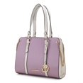 thumbnail image 1 of MKF Collection by Mia K. MKF-X733LL Sac à Main en Cuir Vegan Color Block pour Femmes, 1 of 1