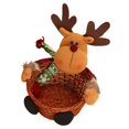 thumbnail image 3 of Festive Christmas Candy Storage with Santa Snowman Design for Holiday Table Decoration and Snack Serving Tray as a, 3 of 3