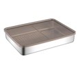 thumbnail image 2 of Food Storage Container Metal Meal Prep Containers for Office, Work, Camping, 2 of 10