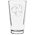 thumbnail image 3 of Braque du Puy Dog Themed Etched All Purpose 16oz Pint Glass, 3 of 3