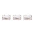 thumbnail image 3 of QualitChoice Pattern Cosmetic Bag Convenient Women Storage Handbag Carrying Pouch Holding Container Travel Makeup Organizer Type 7 3Set, 3 of 6