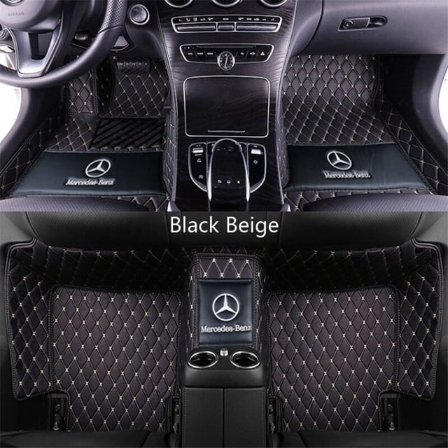 Mercedes-Benz E-Class Convertible 2010-2012 Waterproof Leather Car Floor Mats Car Carpet