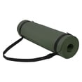 thumbnail image 1 of Fitvids 1/2" Thick High Density Exercise Yoga Mat, Carrying Strap, Jasper Green, 1 of 7