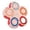 Pink, variant on Milaget Rotating Bean Cube Educational Toys Creative Handheld Toy Sensory Toy Puzzle for Pink