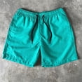 thumbnail image 2 of Running Shorts mens Casual Drawstring Pocket Solid Color Candy Color Five-point Beach Shorts, 2 of 3