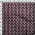 thumbnail image 3 of oneOone Viscose Chiffon Fabric Damask Ikat Print Sewing Fabric BTY 42 Inch Wide, 3 of 4