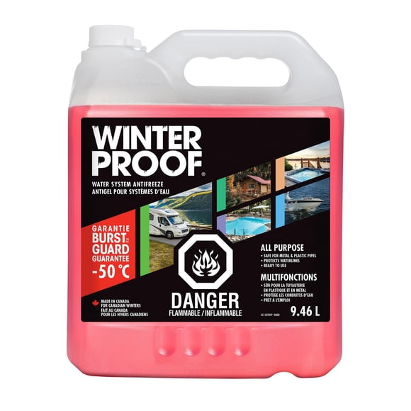 WinterProof™ - All Purpose Water System Antifreeze with BurstGuard™ Guarantee -50°C
