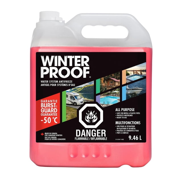 WinterProof™ - All Purpose Water System Antifreeze with BurstGuard™ Guarantee -50°C