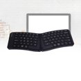 thumbnail image 4 of Ergonomic Foldable Keyboard, Split Key Layout Folding Rechargeable Wireless Keyboard  for Working, 4 of 7