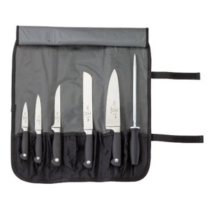 Mercer Culinary Genesis 7-Piece Forged Knife Roll Set