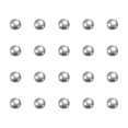 thumbnail image 1 of Unique Bargains 2mm 440C Stainless Steel Bearing Balls G25 Precision 250 Pack, 1 of 4