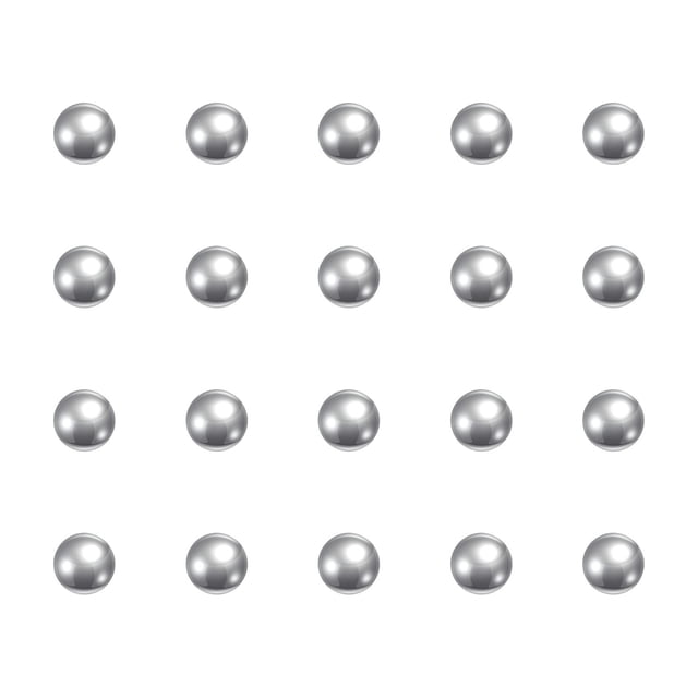 Unique Bargains 2mm 440C Stainless Steel Bearing Balls G25 Precision 250 Pack