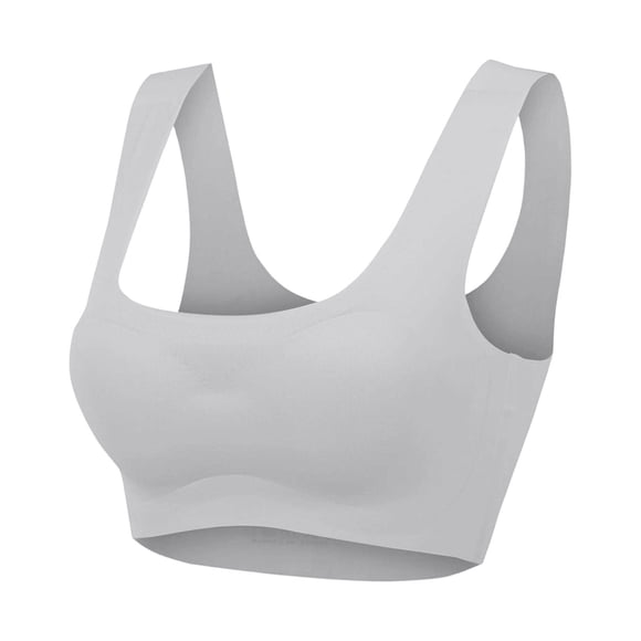 Seamlesswireless Supportive Bralette for Yoga Workouts Breathable Lightweight Comfort Non Padded Tanke Bra Fitness Top for Daily Casual Wear