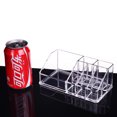 thumbnail image 5 of Makeup Organizer Cosmetic Storage Box Clear Countertop Space Saving Storage for Lipsticks Brushes Creams Nail Polish, 5 of 5