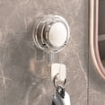 thumbnail image 1 of Suction Cup Hooks Vacuum Adhere Hooks Strong Load-Bearing Non-Marking Household Adsorption Mobile Kitchen Multifunctional Hole- Hooks, 1 of 6