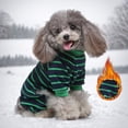 thumbnail image 1 of SIfdSeng Dog Shirts for Small Dogs Male Four Seasons Pet Clothes Warm Pajamas Cotton Soft and Comfortable Simple Striped Colorblocking Design Dog Clothes for Large Dogs, 1 of 8