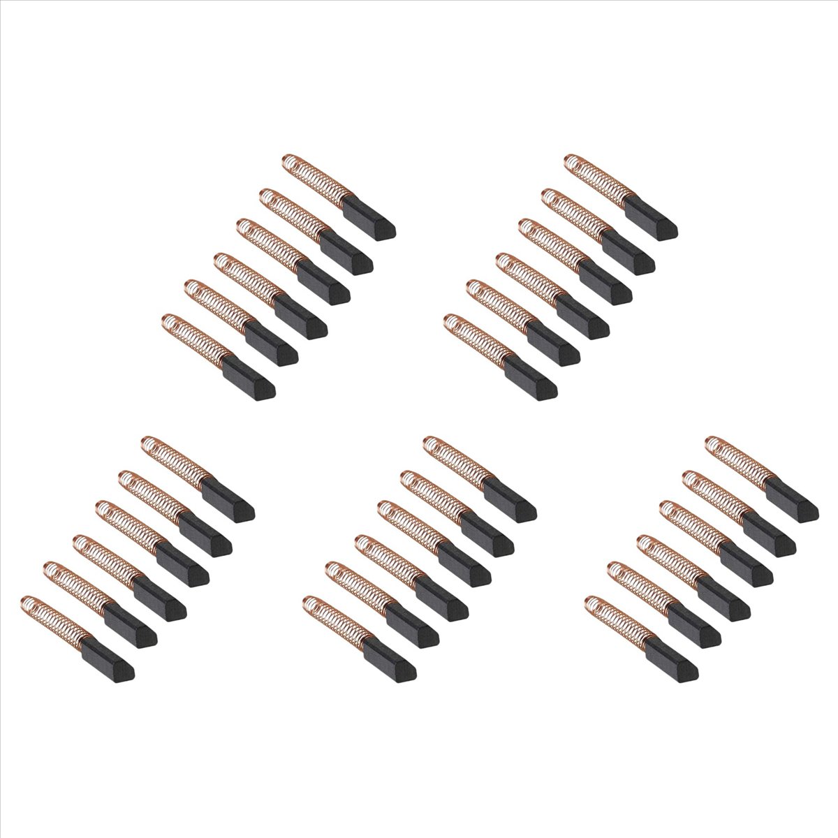 W10380496 Stand Mixer Carbon Motor Brush for & Mixers Motor Brush New AP5178083,PS3495098,30 Pack,30 x Carbon brush,Black
