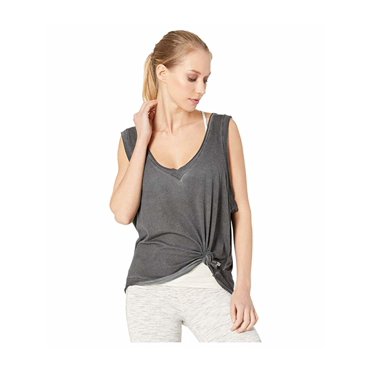 Free People Movement Women's Henry Tank Top Black Medium