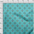 thumbnail image 2 of oneOone Cotton Poplin Fabric Geometric Line Ikat Print Fabric BTY 56 Inch Wide, 2 of 4