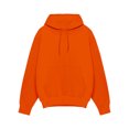 thumbnail image 2 of Innerwin Sweatshirts Drawstring Men's Hoodies Fall Solid Color Thick Hooded Sweatshirt Orange XL, 2 of 3
